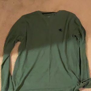 Express Men Long Sleeve Waffle T